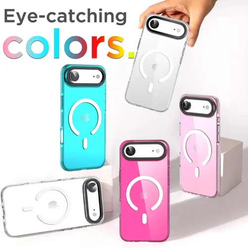 Miniatura 145 de AICase Funda protectora para iPhone 16 compatible con iPhone 16, delgada, ligera, transparente [no amarillenta] Diseño vibrante