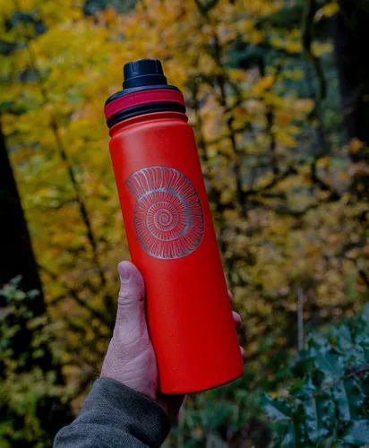 Miniatura 4 de Tempercraft Botella deportiva aislada al vacío de 22 onzas, opciones personalizadas grabadas con láser, acero inoxidable, doble pared, boca ancha
