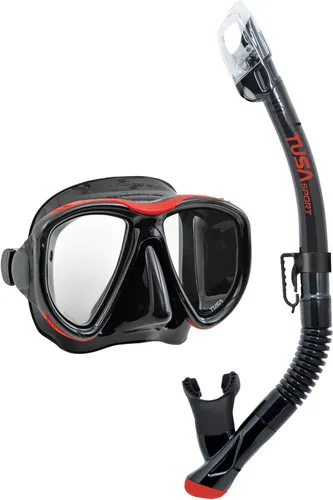 Miniatura 7 de TUSA Combo de máscara deportiva Powerview y snorkel seco para adultos