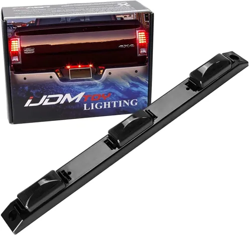 Miniatura 10 de iJDMTOY - Barra de luz LED para camiones y remolque con 3 lámparas, compatible con Ford F-150 F-250 F-350 F-450 Dodge RAM 1500 2500 3500 Chevy