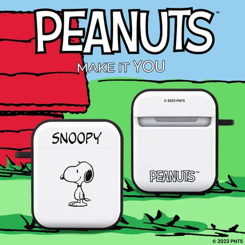 Miniatura 2 de Affinity Bands Peanuts Classic HDX - Funda compatible con Apple AirPods Gen 1 y 2 (Snoopy)