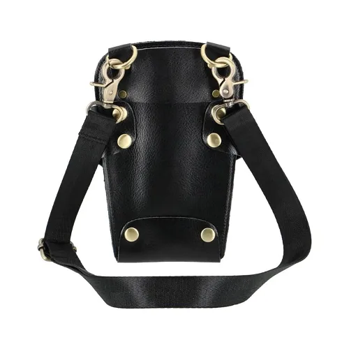 Miniatura 4 de Bolsa de tijeras de peluquería, cuero para peluquería de peluquería tijeras de tijera, funda para estilista de peluquería, bolsa de herramientas