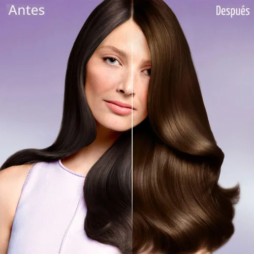 Miniatura 4 de Champú para teñir el cabello cosmpro, color marrón castaño para cabello gris, champú de hierbas para teñir el cabello 3 en 1 para hombres y mujeres