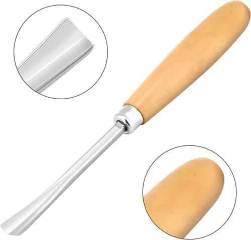 Miniatura 3 de Juego de 6 herramientas de tallado de madera, cinceles de mano profesionales para tallar madera, herramientas de carpintería, herramientas