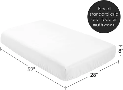 Miniatura 4 de Sábanas de cuna de bebé coloridas personalizadas con nombre, paquete personalizado y sábanas de juego para bebés, sábanas de colchón de cuna