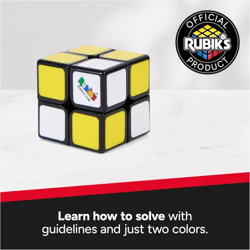 Miniatura 2 de Rubik’s Cube, Aprendiz, Cubo Principiante 2x2, Rompecabezas Clásico de Combinación de Colores, Rompecabezas Sensorial para Solución de Problemas