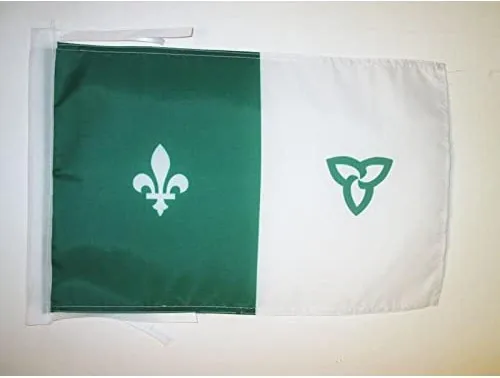 Miniatura 1170 de Bandera de México AZ FLAG, 45.7 x 30.5 cm, con cordones - Pequeñas banderas mexicanas de 30 x 45 cm - Bandera de 45.7 x 30.5 cm