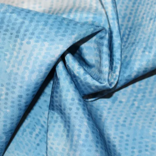 Cortinas de ducha para baño, de tela de poliéster, con peso, impermeable, lavable, color azul, degradado, juego de cortinas de ducha con ojales y 12