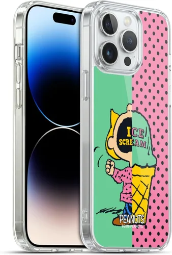 Miniatura 71 de Head Case Designs Funda de gel con licencia oficial de Peanuts Snoopy & Woodstock Halfs and Laughs [protección de grado militar] compatible