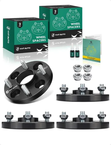 Miniatura 17 de YHTAUTO Espaciadores de rueda centrados de buje de 4 x 100 de 0.78 pulgadas compatibles con modelos Honda, Acura, Kia, Mini, Mitsubishi