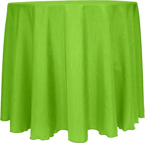 Miniatura 55 de Mantel reversible de satén Shantung de Ultimate Textile Majestic 96" redondo, Satin, Paquete de 2