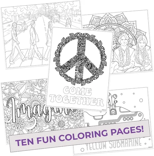 Miniatura 8 de Lápices de colores inspirados en los tonos rodantes, 12 juegos de lápices de colorear con referencias de grupo de música con estampado de lámina