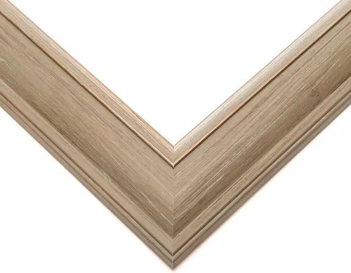 Marco de fotos de madera real gris de 5 x 5 pulgadas de ancho de 1.75 pulgadas | Profundidad del marco interior de 0.5 pulgadas | Marco de fotos