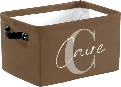 Miniatura 27 de Cesta de regalo personalizada con nombre, caja de juguetes de almacenamiento personalizada para niños, organizador de cubos de almacenamiento