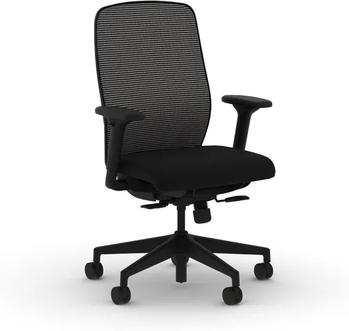 Miniatura 11 de HON Nucleus - Silla de trabajo con control avanzado de inclinación sincronizada, silla de oficina con soporte lumbar, brazos ajustables en altura