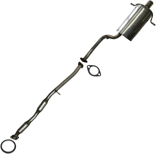 Northeastern Exhaust | Tubo resonador de acero inoxidable, kit de sistema de escape silenciador compatible con Subaru Impreza 2002-2005 2.5L |