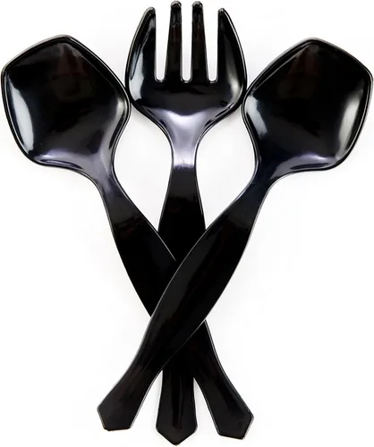 Miniatura 7 de Transitions2earth EcoPure - Utensilios biodegradables para servir económicos, 18 unidades, aptos para el medio ambiente, sin BPA, resistentes