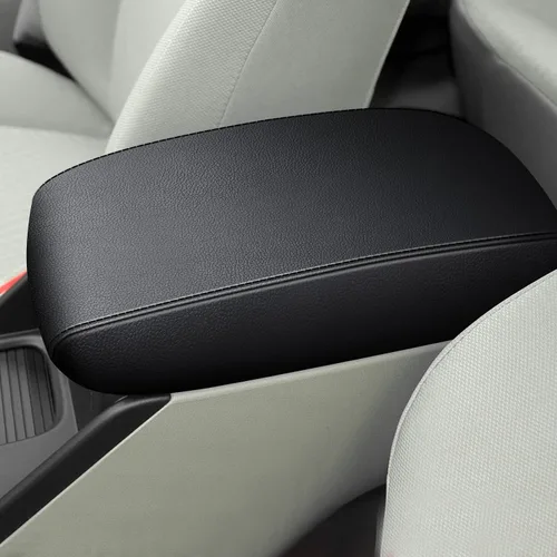 AOMSAZTO Funda de reposabrazos para Civic Honda 2012-2015, color negro, almohadilla de consola central para Civic