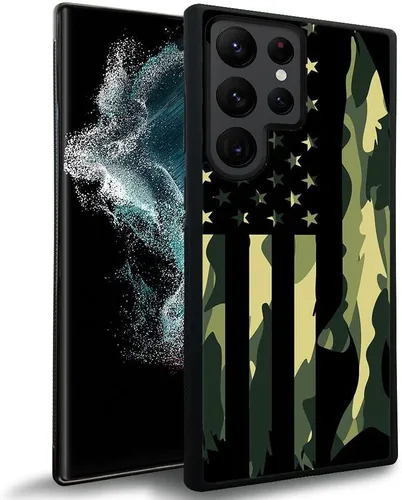Miniatura 21 de DJSOK Funda para Samsung Galaxy S22 Ultra, diseño de patrón de lujo, a prueba de golpes, resistente, fundas para hombre y mujer, diseño clásico
