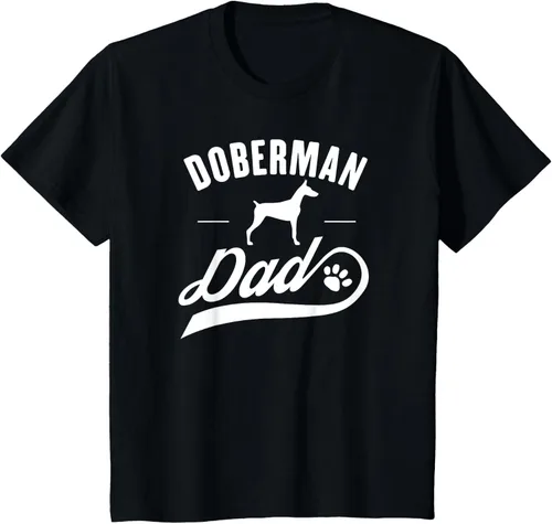 Miniatura 41 de Doberman Dad - Camiseta para amante del dueño del perro, Negro, S