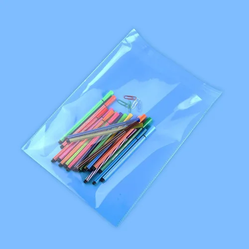 Miniatura 6 de iMailer - 100 unidades - Bolsas de celofán autosellantes de 8 x 10 pulgadas - Bolsas de polietileno de plástico resellables transparentes