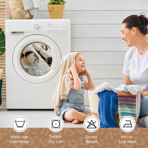 Miniatura 281 de VClife Fundas de sofá bohemio de felpilla para sofá seccional, fundas de sofá suaves y antideslizantes para sofá de 2 cojines, protector de muebles