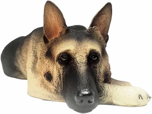 Miniatura 4 de Figura de pastor alemán Blk/slvr MyDog