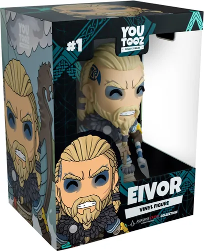 Youtooz Eivor - Figura de vinilo de 4.5 pulgadas, con licencia oficial de Assassins Creed Eivor coleccionable por Youtooz Assassin's Creed Collection