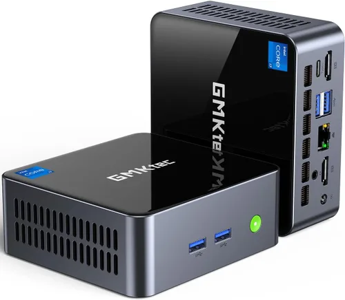Miniatura 12 de GMKtec K15 AI Mini PC Oculink Intel Ultra 5 125U Procesador 32GB DDR5 512GB SSD, computadora de escritorio AI Boost, 3X M.2 2280 expansión