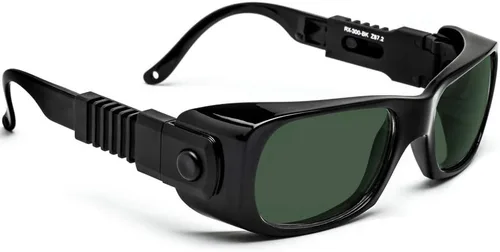 Miniatura 2 de Gafas de seguridad modelo #300, sombra azul cobalto 4