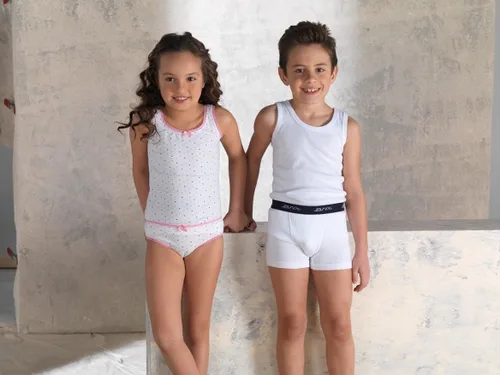 Miniatura 3 de Brix Camiseta sin mangas para niños sin etiquetas 100 algodón súper suave paquete de 4 novedades Blanco