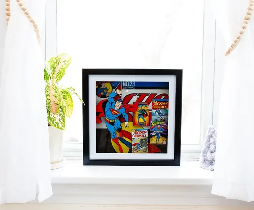 Miniatura 8 de Silver Buffalo SP6206SB DC Comics DC Superman Shadow Box
