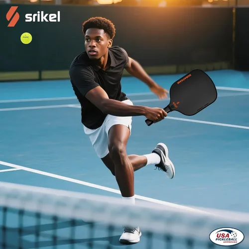 Miniatura 7 de DuraFoam - Paleta de pickleball profesional de fibra de carbono T700, raqueta de núcleo de espuma 100% para disparos consistentes, potencia y control
