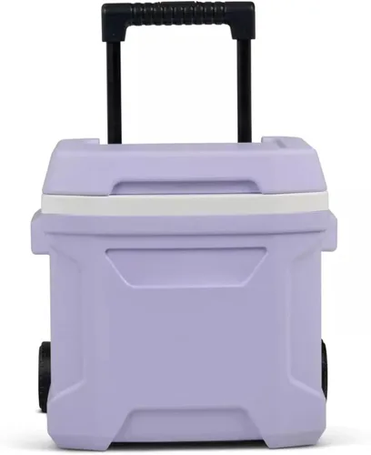 Miniatura 10 de Cooler Hard-Sided Ice Chest, Portable Insulated Cooler with Wheels, Telescoping Handle, Cool Riser Tech, Leak-Resistant