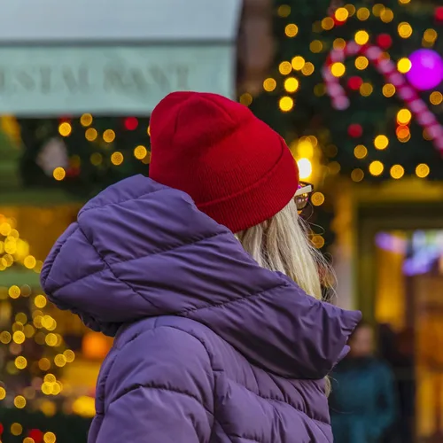 Miniatura 4 de Gorro de punto para hombre y mujer, gorro de punto cálido y holgado con puños