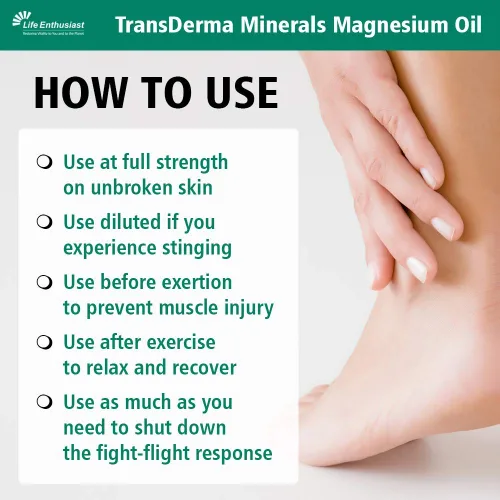 Miniatura 2 de Aceite de magnesio de 4 onzas – Suplemento de magnesio puro y potente para la salud de la piel – Cloruro de magnesio líquido puro hexahidrato hecho