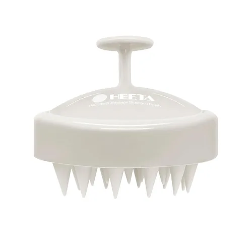 Miniatura 19 de HEETA Masajeador de cuero cabelludo para el crecimiento del cabello, cepillo exfoliante de champú de silicona para el cuero cabelludo