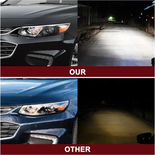 Miniatura 6 de JSBOYAT Bombillas incluidas de repuesto para faros delanteros halógenos para Chevy Malibu Sedan OE 2016 2017 2018 estilo fábrica faro delantero lado