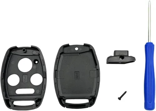 Miniatura 4 de Funda de Reemplazo para Llavero de Entrada sin Llaves, Compatible con Honda Accord/Civic EX/Pilot/CR-V (Negro)