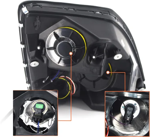 Miniatura 4 de Torque Faro delantero para conductor lado izquierdo de repuesto para camiones semi Volvo VNL 670 780 2004-2018 VN VNM 200 300 430 630 730 2005 2006