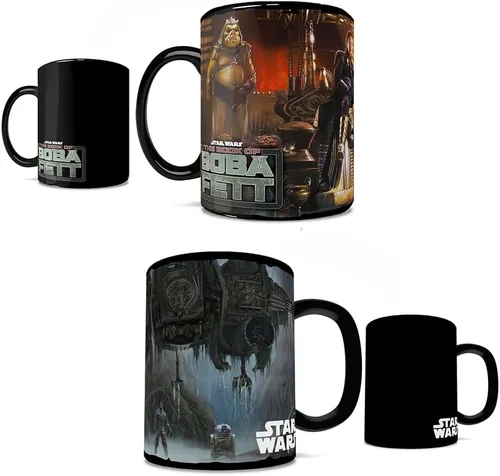 Miniatura 16 de Morphing Mugs Star Wars - The Book of Boba Fett - Un nuevo comienzo - Una taza sensible al calor de 16 onzas - Imagen completa revelada cuando se