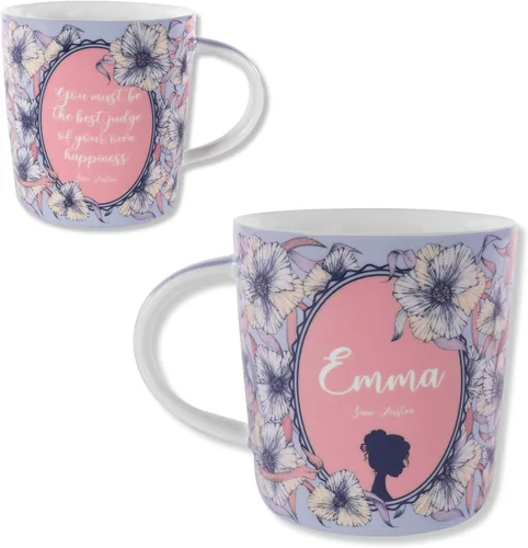 Miniatura 12 de Taza de amantes de libros Steel Mill & Co., linda taza de café/té de cerámica con asa para club de lectura, taza de café temática de lectura de 14