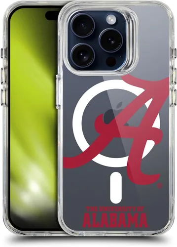 Miniatura 188 de Head Case Designs Funda de gel suave con licencia oficial de la Universidad de Alabama UA Collage compatible con Apple iPhone 13 Pro Max