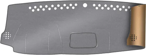 Miniatura 9 de Cubierta de Salpicadero Alfombrilla de Tablero Compatible con Ford F-150 2014-2009 (Sin Modelos HUD), Alfombrilla Antirreflejos para Salpicadero