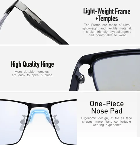 Miniatura 5 de Lentes para daltónicos para hombres, lentes de alta definición ultra transparentes para corrección de visión y mejora de la visión, para hombre