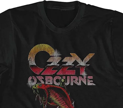 Miniatura 7 de Ozzy Osbourne - Camiseta clásica de rock para hombre