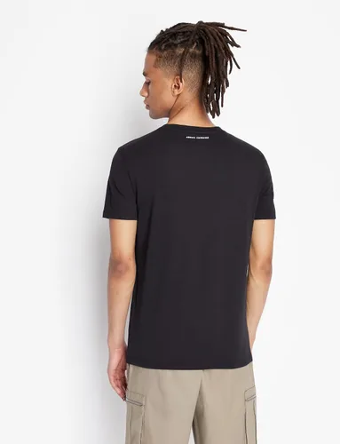 Miniatura 4 de Armani Exchange Camiseta de cuello redondo para hombre