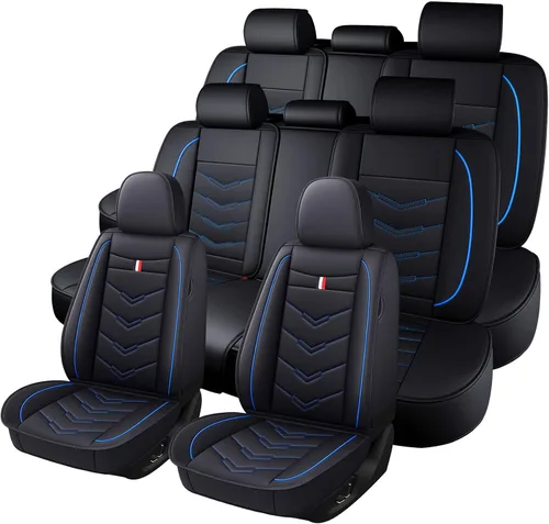 Miniatura 21 de Funda de asiento de auto para Dodge Durango 2002-2026, funda de cojín duradera, resistente al desgaste, impermeable, transpirable, sin olor, fundas