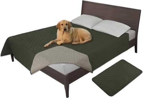 Miniatura 15 de Easy-Going - Funda impermeable 100% para cama de perro, manta antideslizante para mascotas para muebles, funda lavable para sofá, funda de repuesto