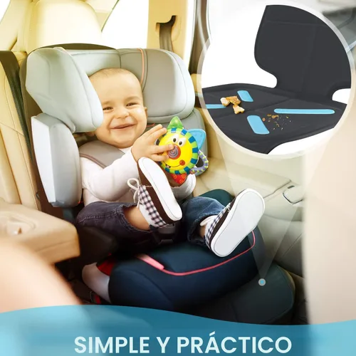 Miniatura 5 de Cubierta para asiento de coche para asientos de bebé y niños, Shynerk protector de asiento de coche para debajo de los asientos del coche